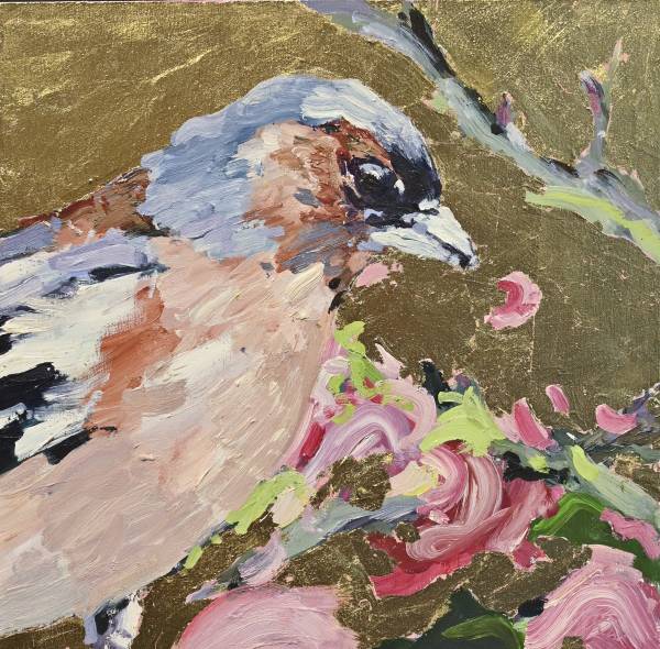 - Oil on Canvas, Painting by Jill Hudson, measuring 20 x 20 cm (H x W) framed at 24 x 24 cm £345